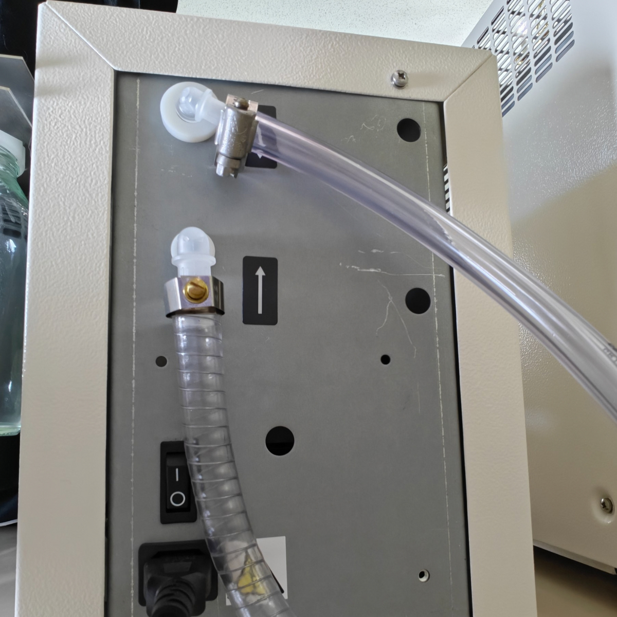 SP Scientific Genevac miVac Vacuum Pump QUP-12060-C00 120V with Glass Catch Jar