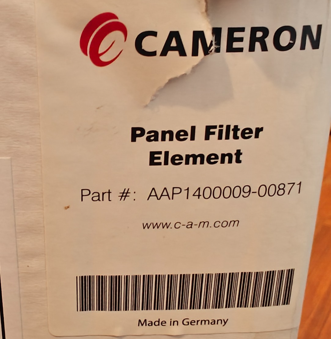 Cameron F9 Panel Air ECO Filter 448x448x292mm Industrial HVAC | NEW