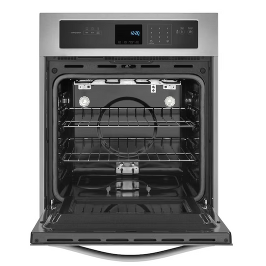 Whirlpool WOS51ES4ES Single Wall Oven with High-Heat Self-Cleaning System | NEW