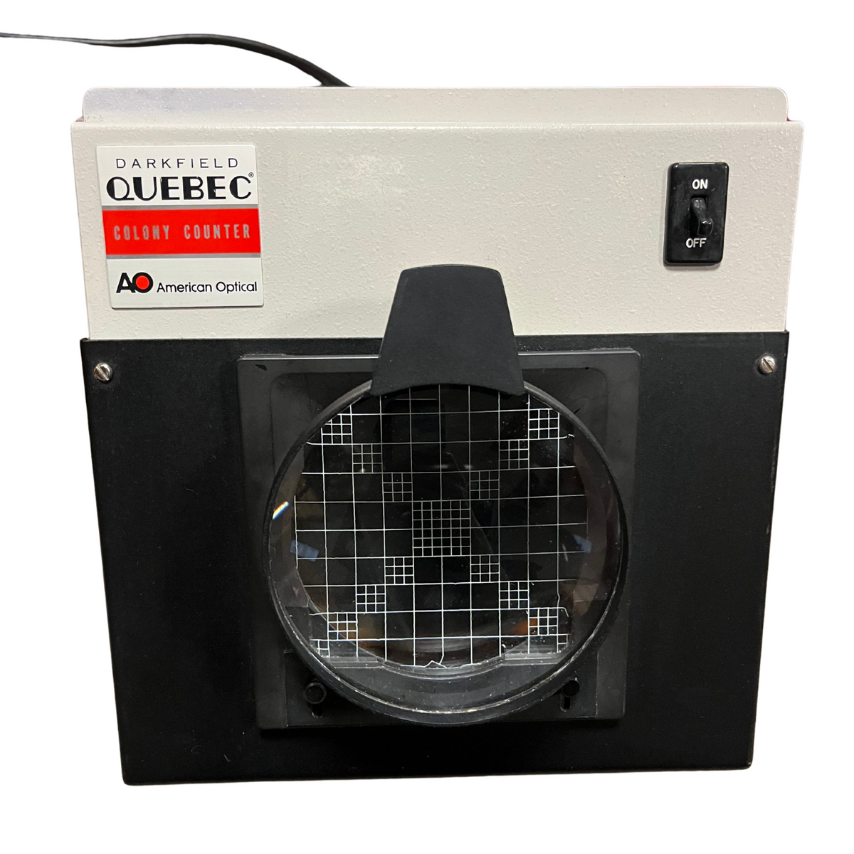 American Optical Model 3325 Darkfield Quebec Colony Counter - Tested