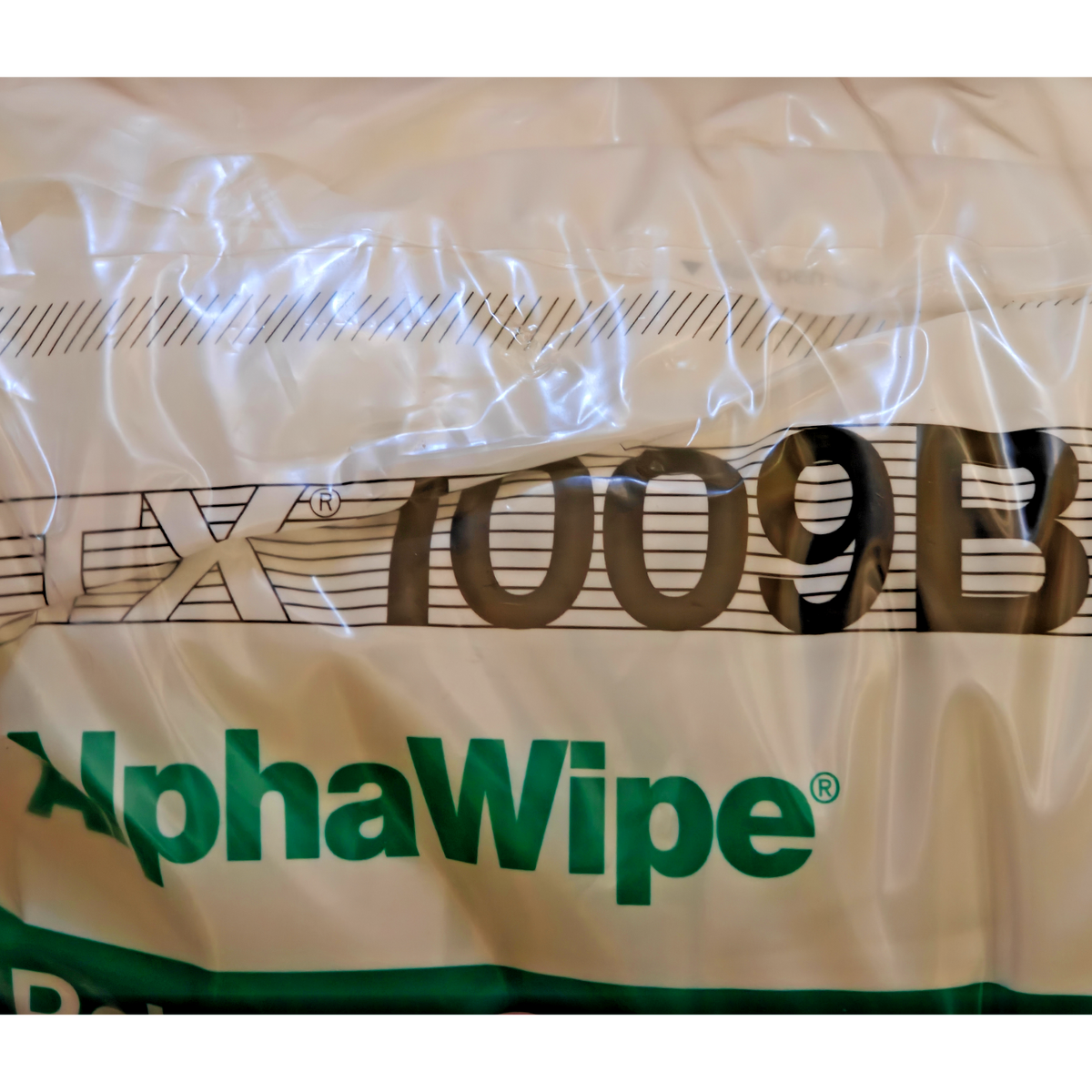 Texwipe TX1009B AlphaWipe Polyester Dry Cleanroom Wipers 9"x9" | 75/Pack | NEW