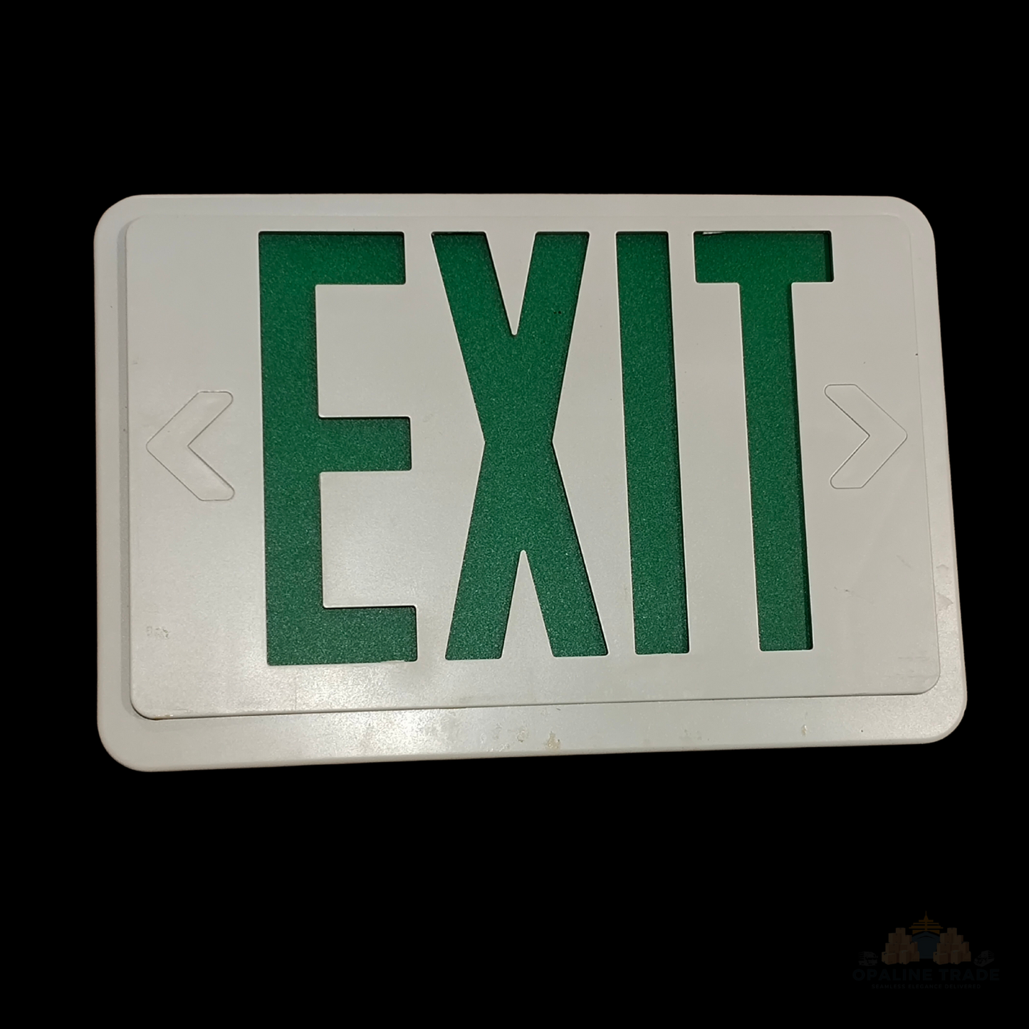 Lithonia Exit Sign Covers 12x8" - 2 Red, 1 Green, Replacement Faces Set of 3