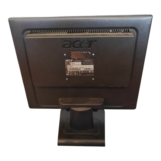 Acer AL1716 17" LCD Monitor VGA DVI 1280x1024 Flat Panel Display Compact