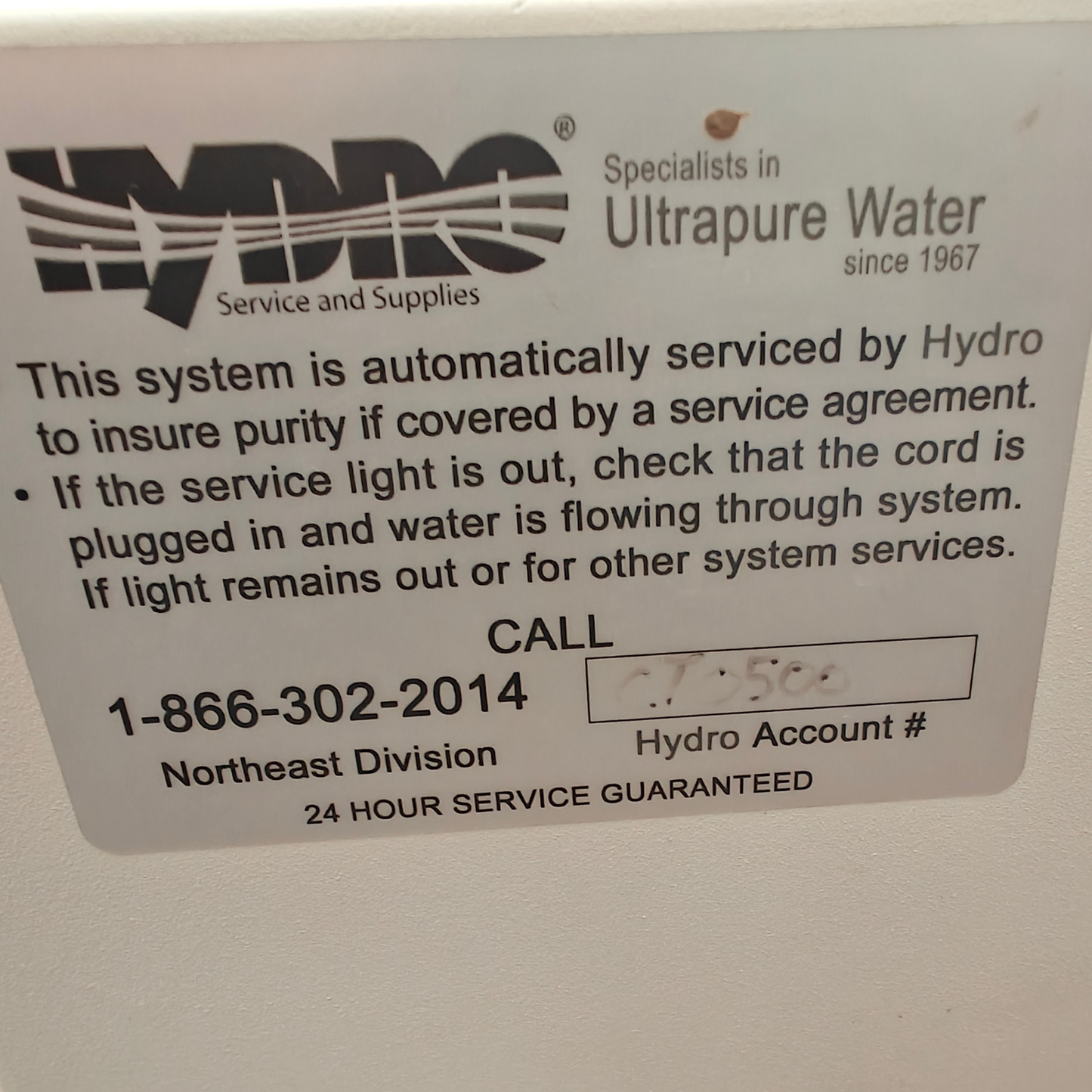 Hydro PicoTech 3 | Lab Water Purification System - Tested (Fully operational)