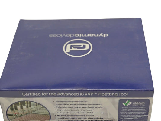 Box of Dynamic Devices 230uL robotic filter pipette tips