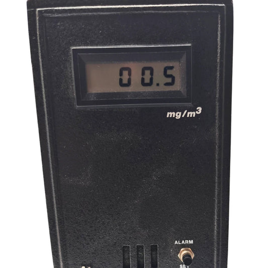 Digital display of HAZ-DUST HD-1000 dust monitor