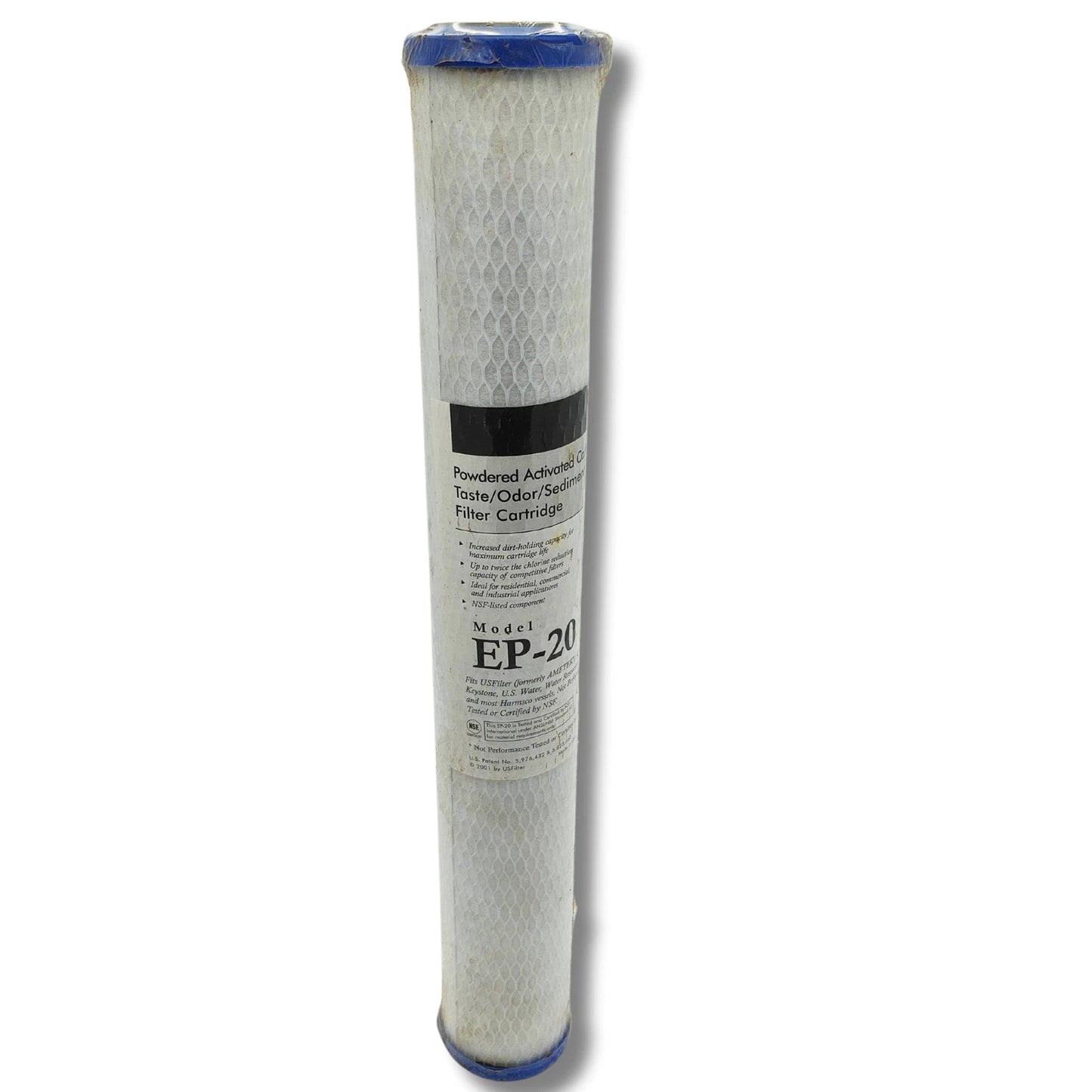 Powdered Activated Carbon Briquette Taste/Odor/Sediment Filter Cartridge EP-20