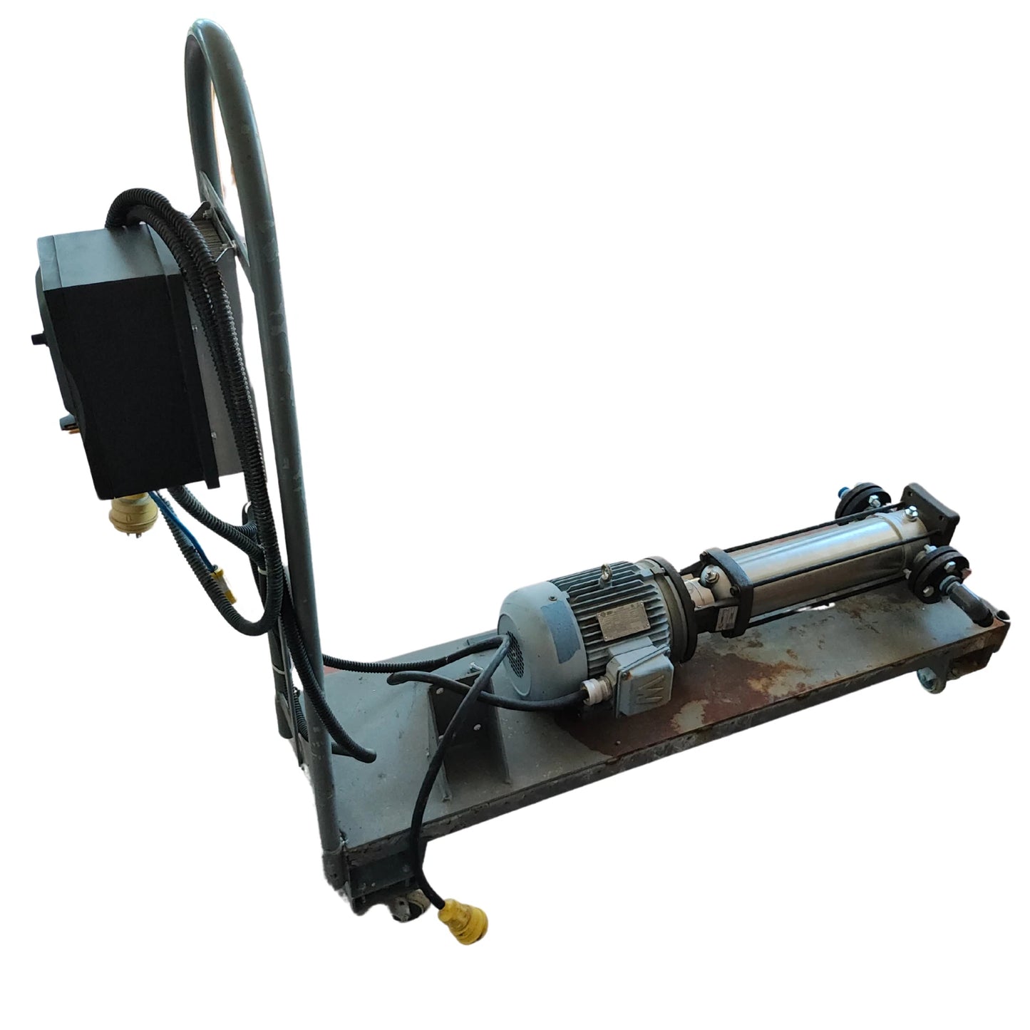 5HP Vertical Multistage Centrifugal Pump w/ 3 Phase Motor & E510 VFD, on Cart