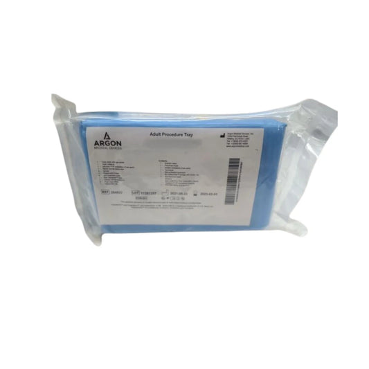 Box of 5 ARGON Complete Procedure Trays | For Adults | NEW & SEALED