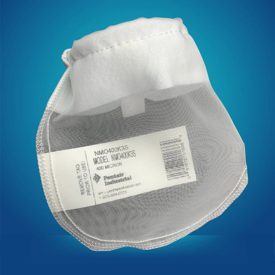 Pentek/Pentair NMO400K3S #3 Size Nylon Monofilament Mesh 400 Micron Filter Bags