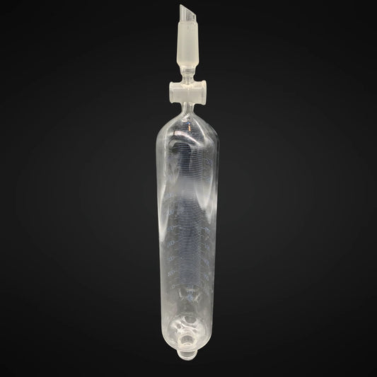 SGA Glass Cylindrical Seperatory Addition Funnel 1000ml Graduated, 24/40 | 24/25