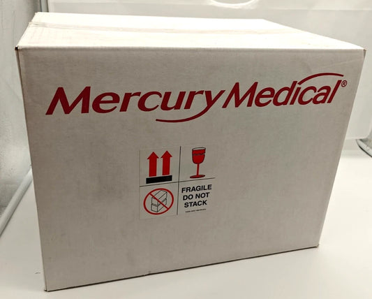 MercuryMed 6 Pack Disposable Adult CPR Bags w/ Manometer & Hyperinflation System