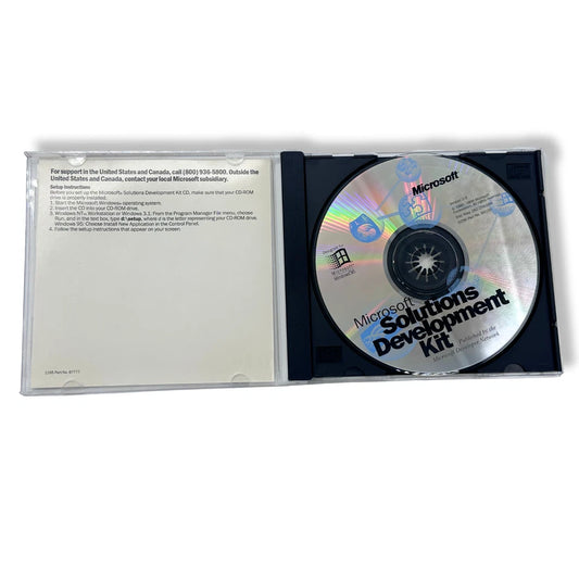 Microsoft Solutions Development Kit Software CD / DVD | Windows | Vintage OS