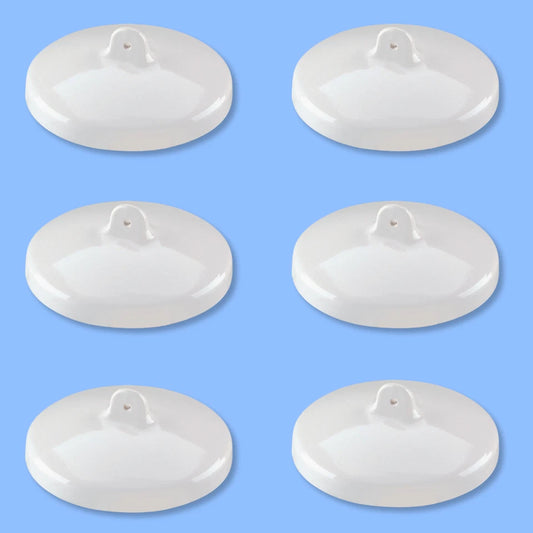 VWR 45mm Crucible Covers (6 Pack)