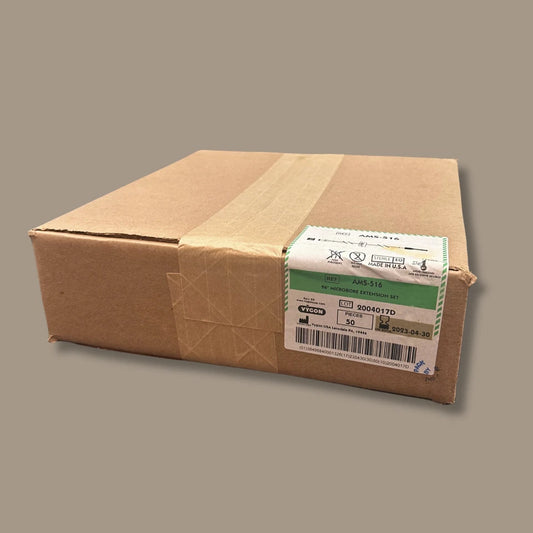 VYGON AMS-516 microbore extension set medical packaging