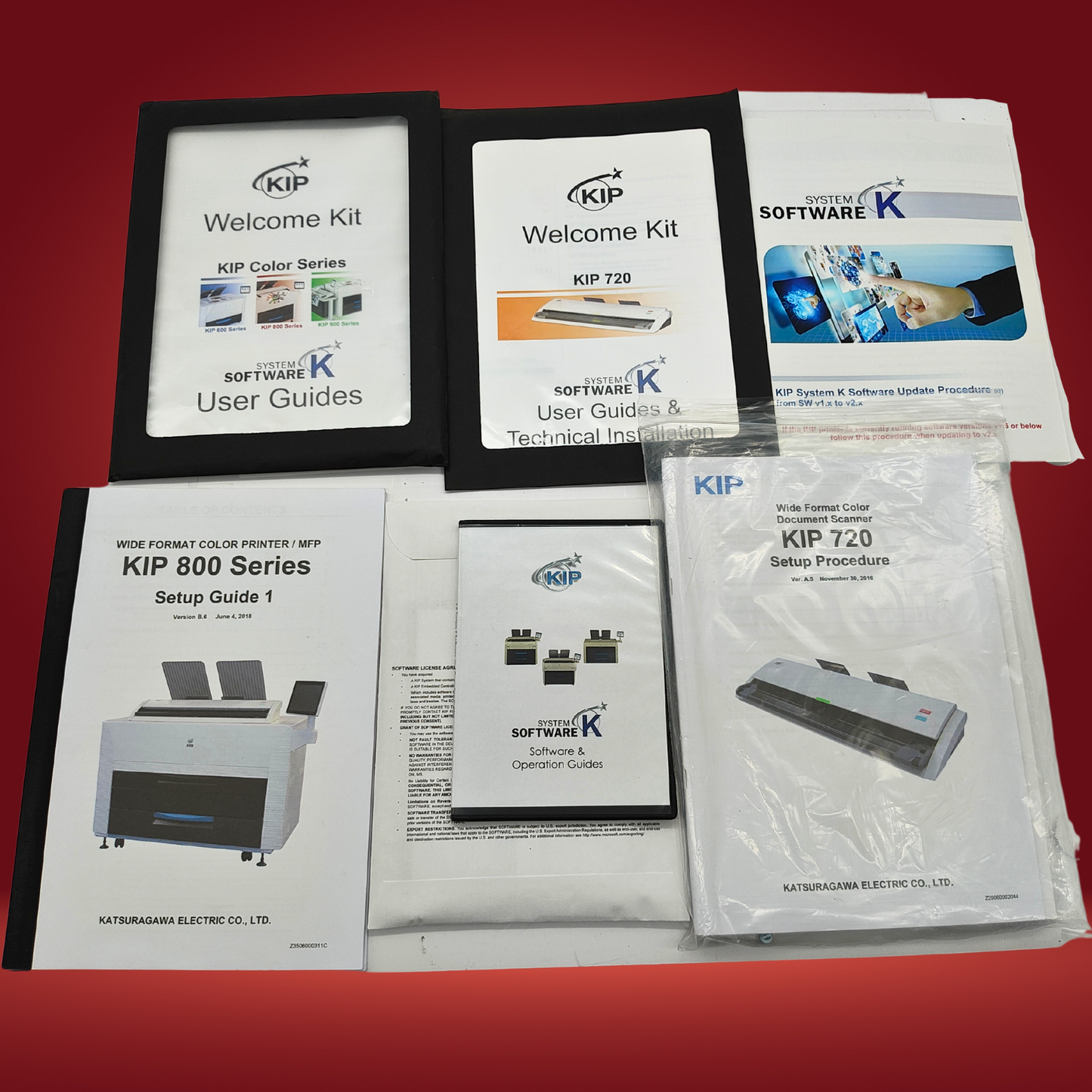 KIP 870 Wide Format Printer w/ 720 Scanner Bundle