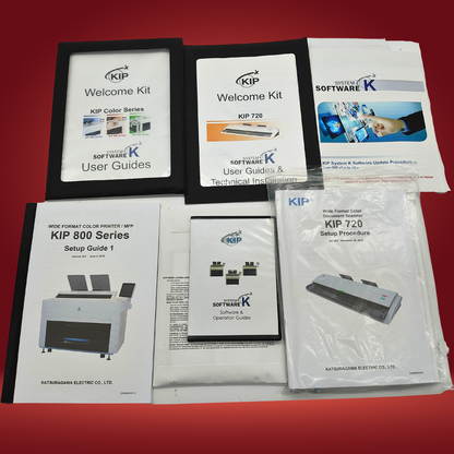 KIP 870 Wide Format Printer w/ 720 Scanner Bundle