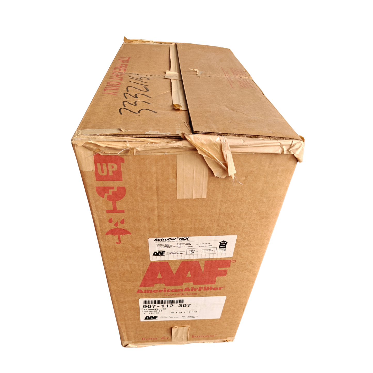 AAF AstroCel 907112307 HCX HEPA Filter 24" x 24" x 11.5" 99.99% Efficiency | NEW