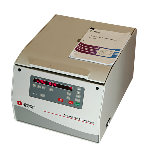 Beckman Allegra X-22 Benchtop Centrifuge with SX4250 Rotor and Buckets - TESTED