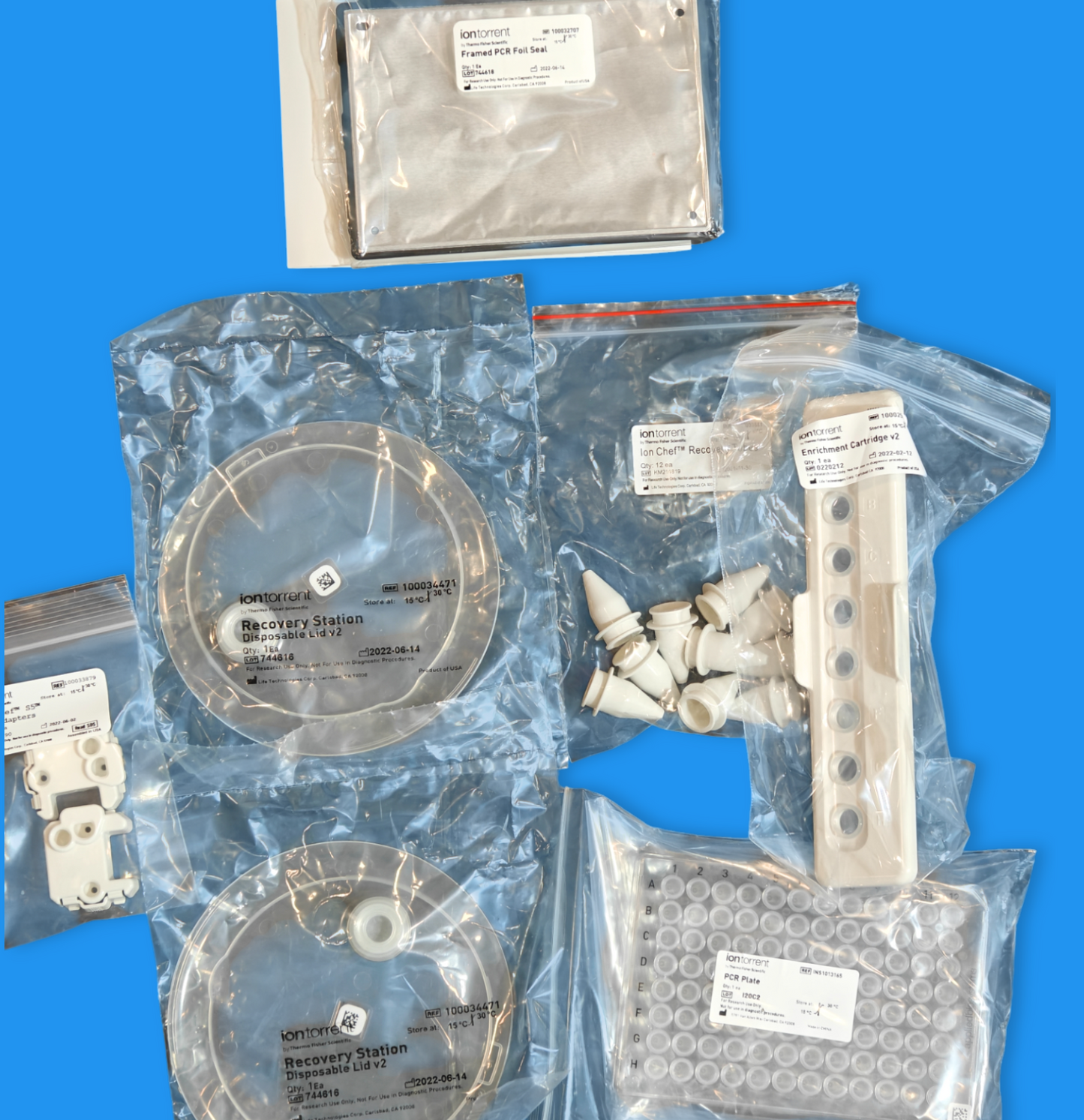 Thermo Fisher Ion Torrent S5 Ion Chef Consumables Box [A27755] | New, Sealed