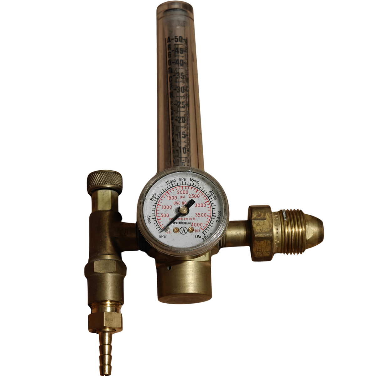 YesWelder X002JJ48SB Argon CO2 Flowmeter Gas Regulator MIG TIG Welding Gauge