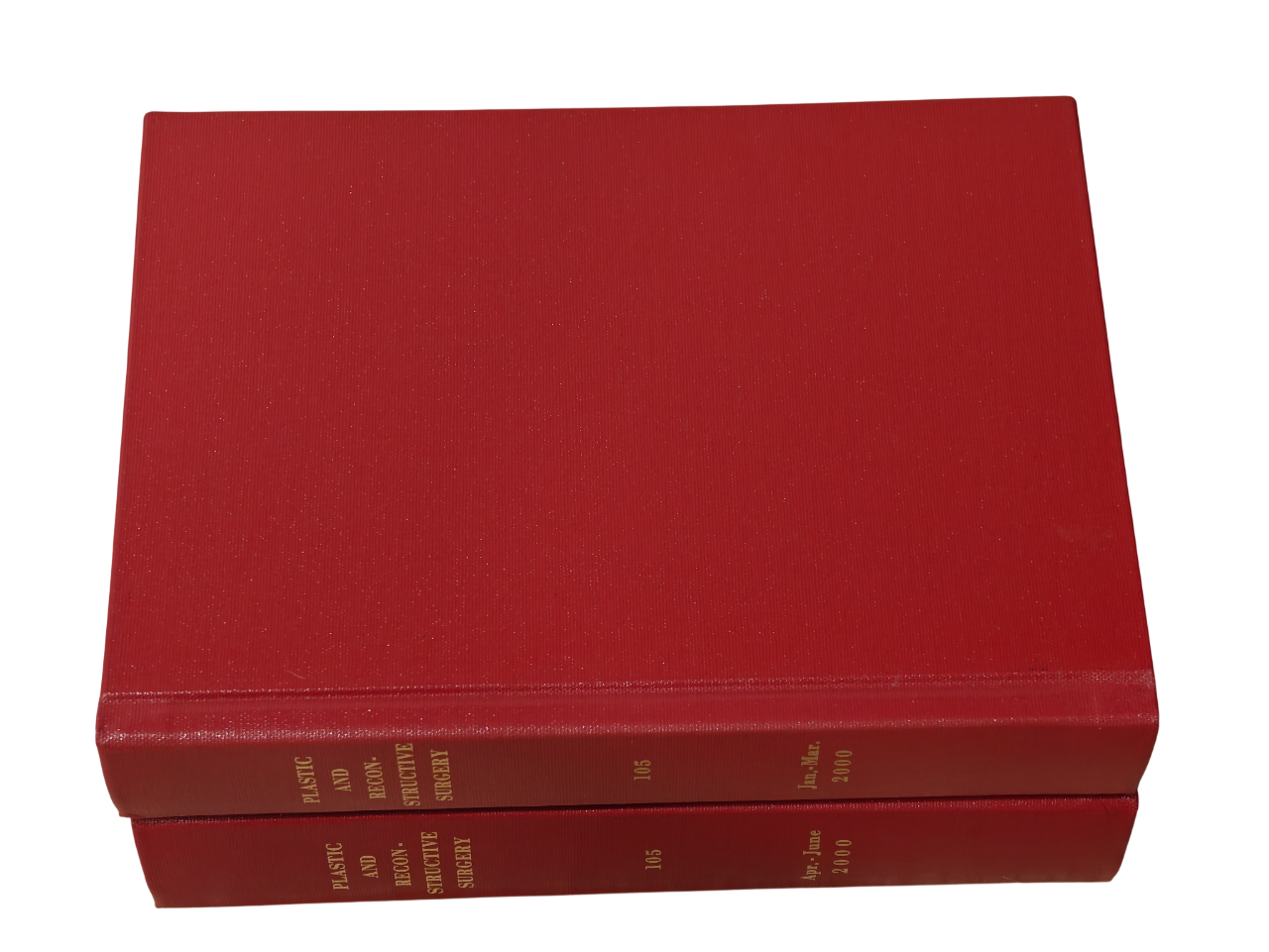 Plastic and Reconstructive Surgery Vol 105 2000 Medical Journal 2-Book Hardcover