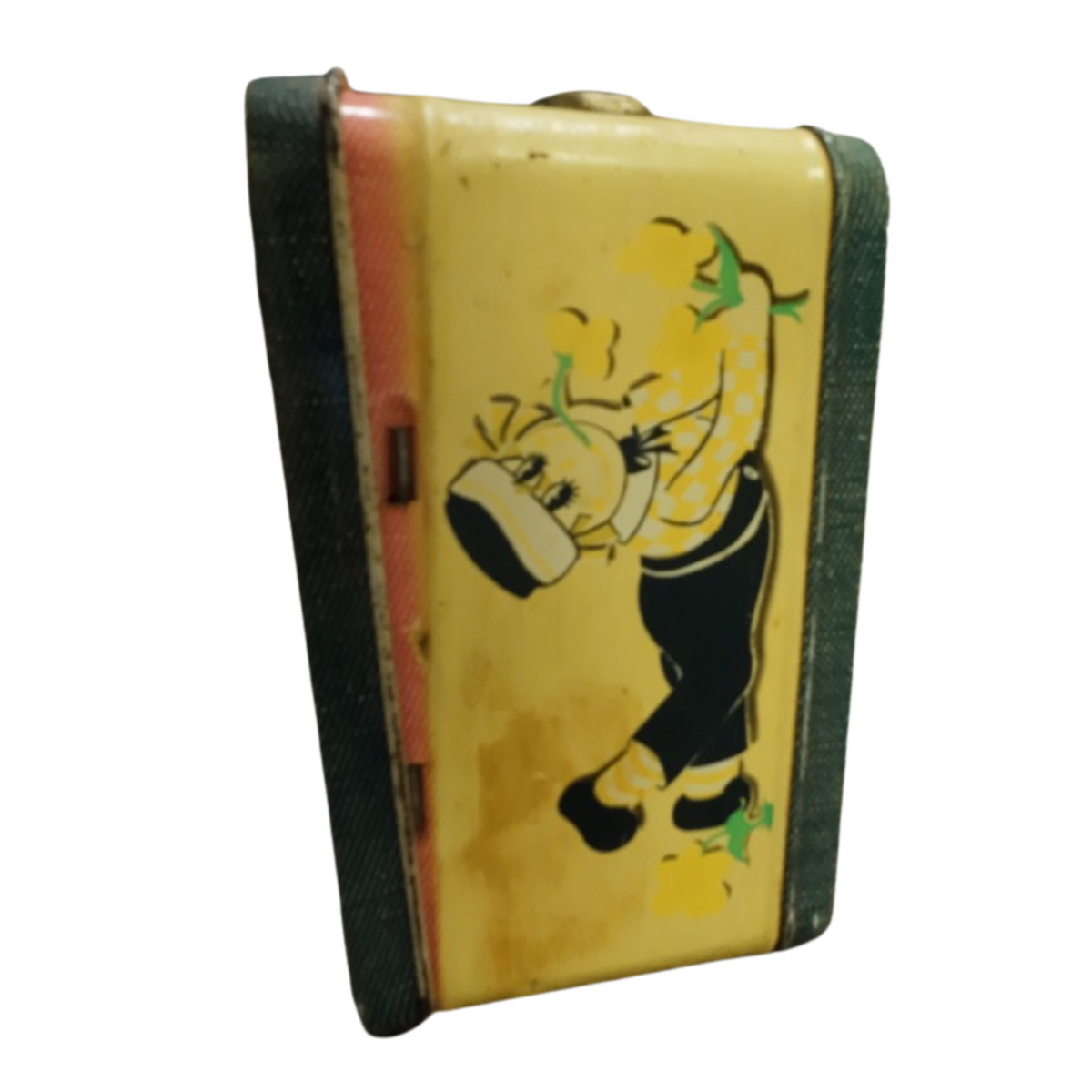 Vintage Raggedy Ann & Andy Metal Lunchbox & Thermos By Aladdin Industries