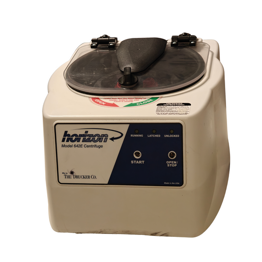 The Drucker Co Horizon 642E Lab Centrifuge 6-Place Clinical Blood Lab - TESTED