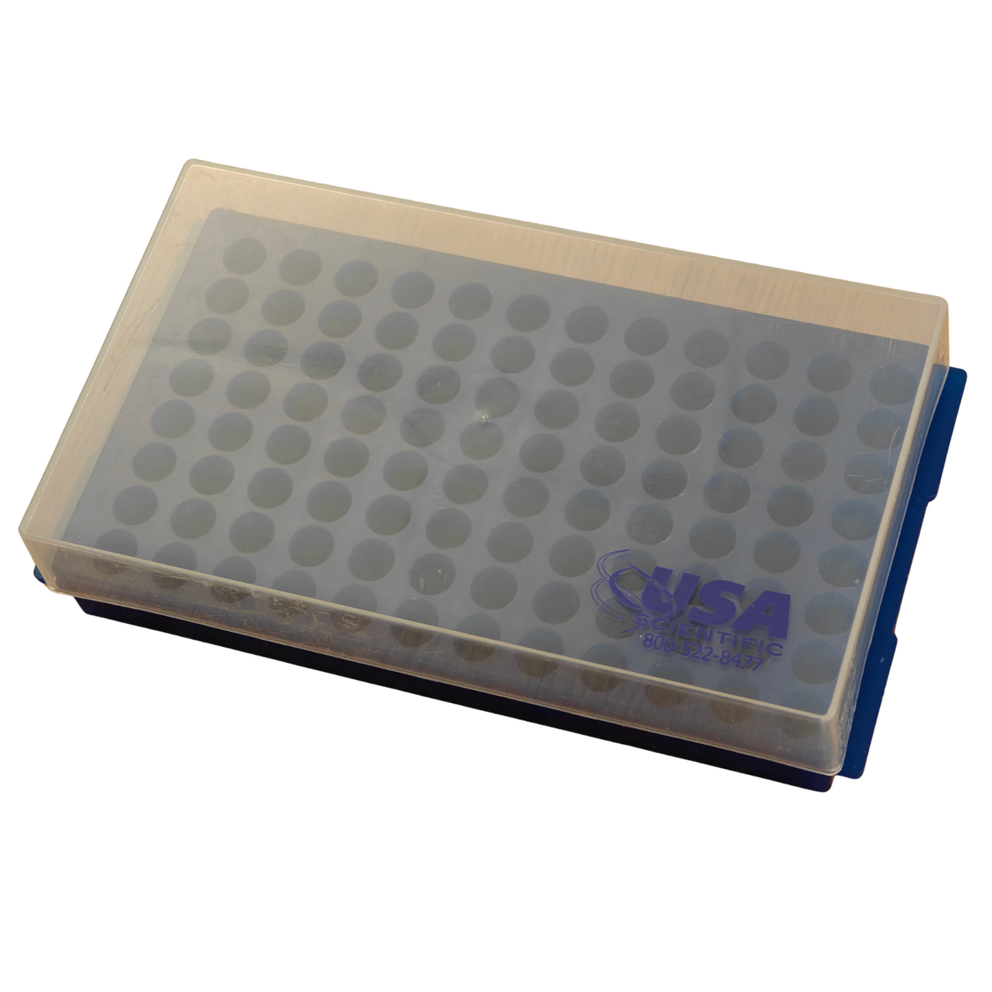 USA Scientific 96-Place BestRack  8 x 12 2396-5048 Blue Tube Rack