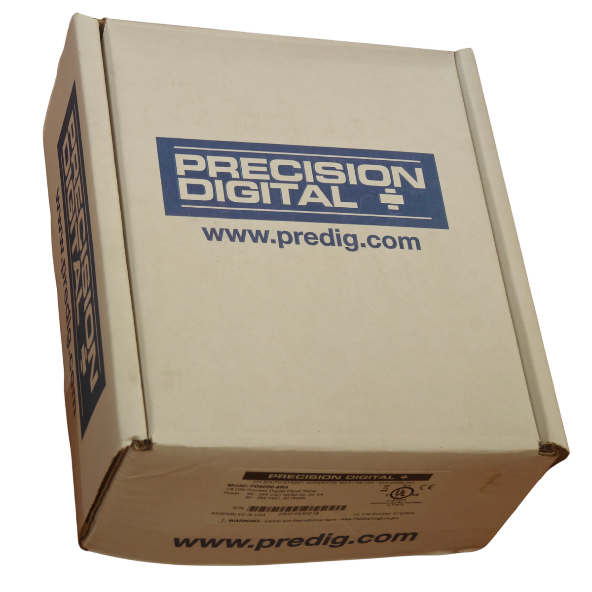 Precision Digital PD6000-6R4 PROVU 1/8 DIN Process Digital Panel Meter 85-265V