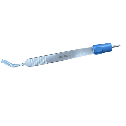Katena K8-7021 McPherson-Type Bipolar Forceps Angled Blunt 4-1/2in NEW