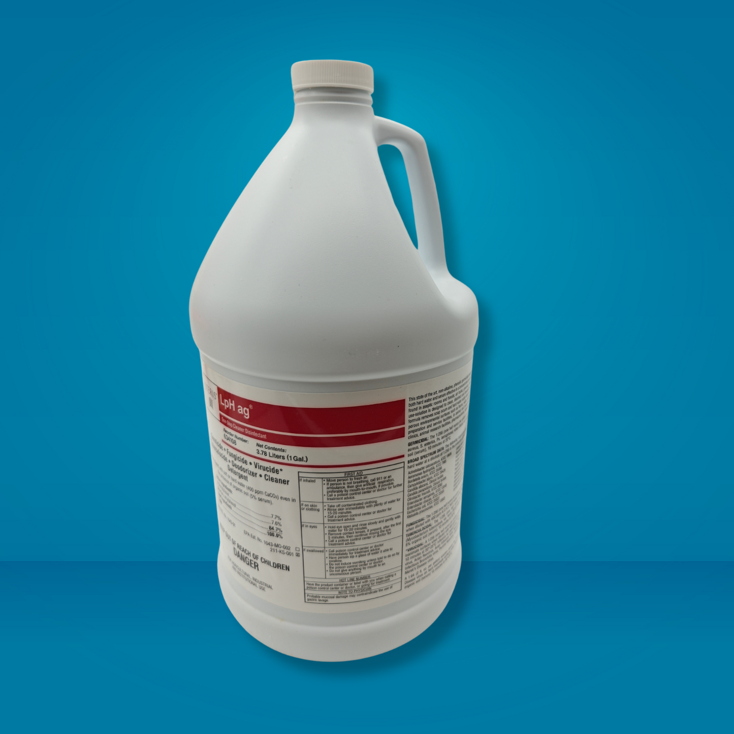 Steris LpH ag - One-Step Phenolic Disinfectant (1 Gal.) | Germicide / Fungicide