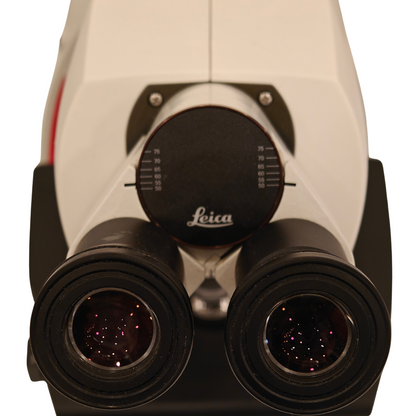 Leica DM750 Binocular Microscope w/ 4 HI PLAN Objectives 4x 10x 40x 100x Oil