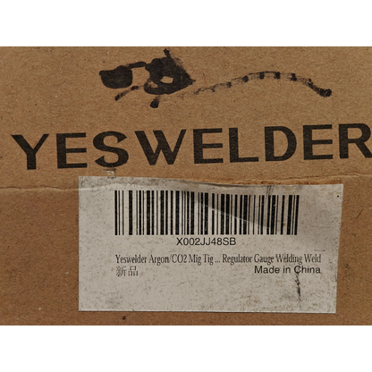 YesWelder X002JJ48SB Argon CO2 Flowmeter Gas Regulator MIG TIG Welding Gauge