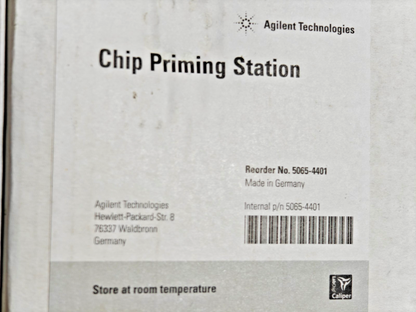 Agilent 5065-4401 Chip Priming Station | NEW & Factory Sealed - Genuine OEM Part