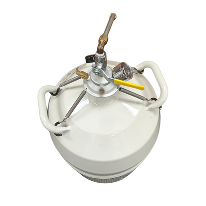 MVE Lab 20 Liquid Nitrogen LN2 Dewar 20L Cryogenic Storage Tank Dispenser Gauge