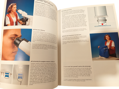 ZEISS | Microscopy From the Very Beginning  | Illustrated Scientific Book - NEW