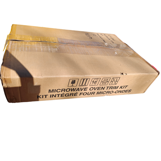 Whirlpool MK2160AZ 30" Microwave Trim Kit Stainless Steel Built-In Frame OEM NEW