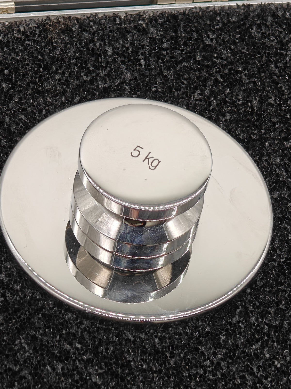 5kg Rice Lake Calibration Test Weight with Carry Case  - Weighing Systems | NEW