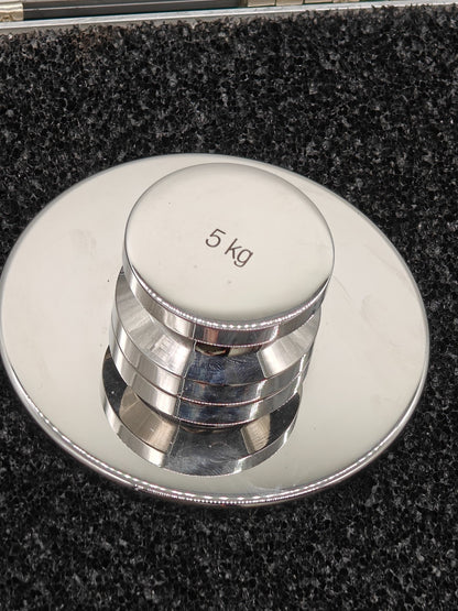 5kg Rice Lake Calibration Test Weight with Carry Case  - Weighing Systems | NEW