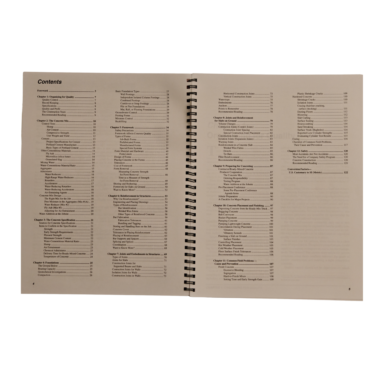 The Contractors Guide to Quality Concrete Construction 2nd Edition ACI ASCC Book
