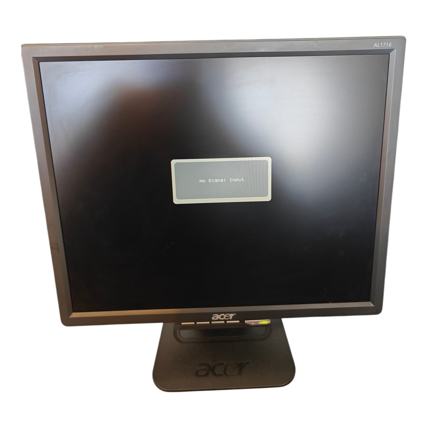 Acer AL1716 17" LCD Monitor VGA DVI  1280x1024 Flat Panel Display Compact