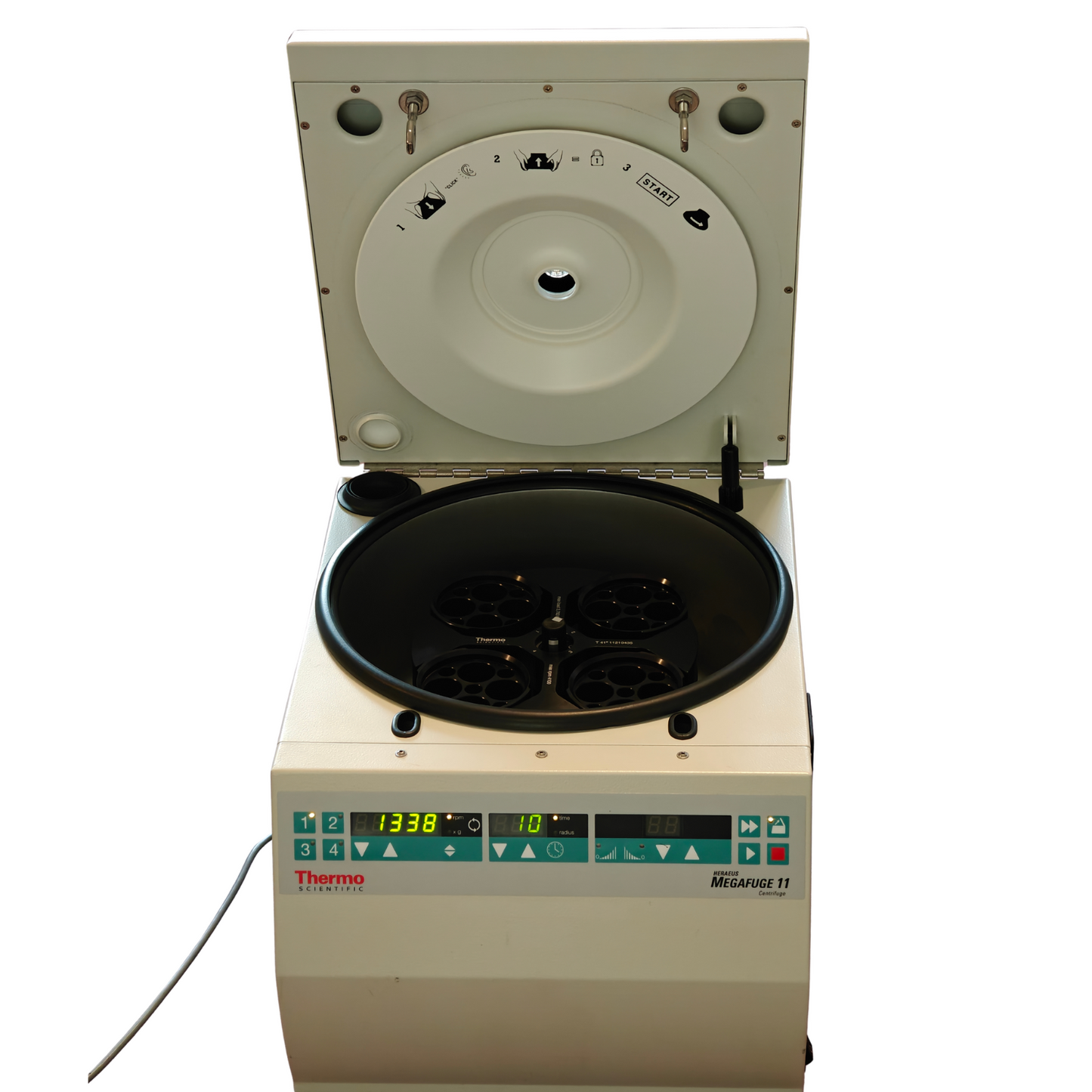 Thermo Scientific 75004411 Megafuge 11 Centrifuge with T41 Bucket Rotor - Tested