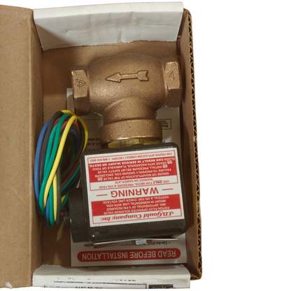 J.D. Gould M014V3VB96012 M-3V Velvetrol 1/4" Solenoid Valve 120/240V Air Water
