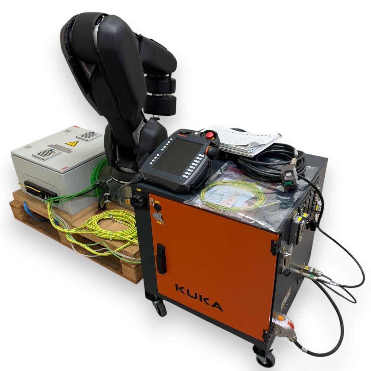 KUKA KR 10 R1100-2 10kg Industrial Robot w/ KR C4 Controller, Bosch Rexroth APAS