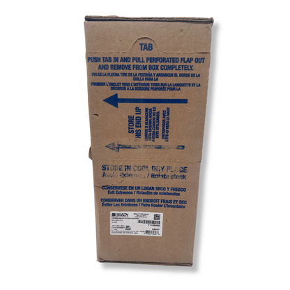 Brady PS-1000-2-YL Yellow PermaSleeve Polyolefin Wire Marking Sleeves 2" x 1.66"