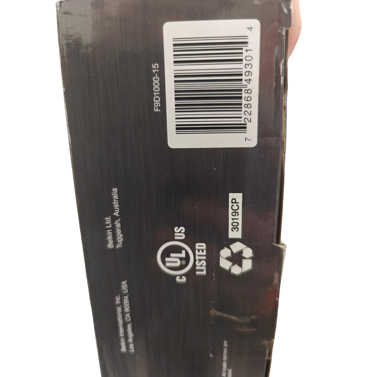 Belkin F9D1000-15 10-Outlet Metal Case Surge Protector 15ft Heavy Duty Cord NEW