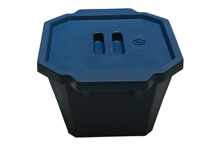 Fisherbrand 4.5 L Polyurethane Laboratory Ice bucket rectangular Blue with Lid
