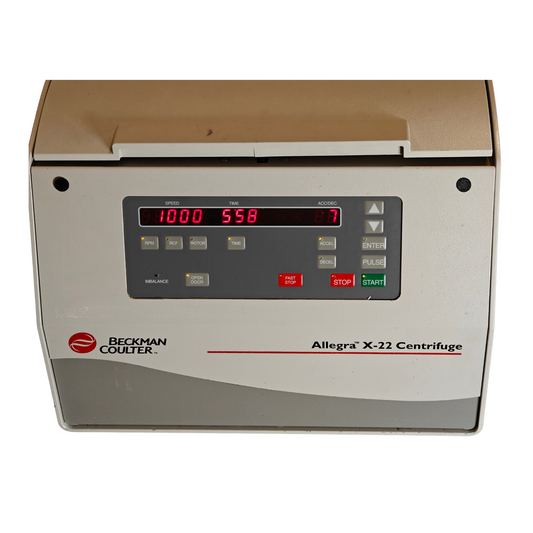 Beckman Allegra X-22 Benchtop Centrifuge with SX4250 Rotor and Buckets - TESTED