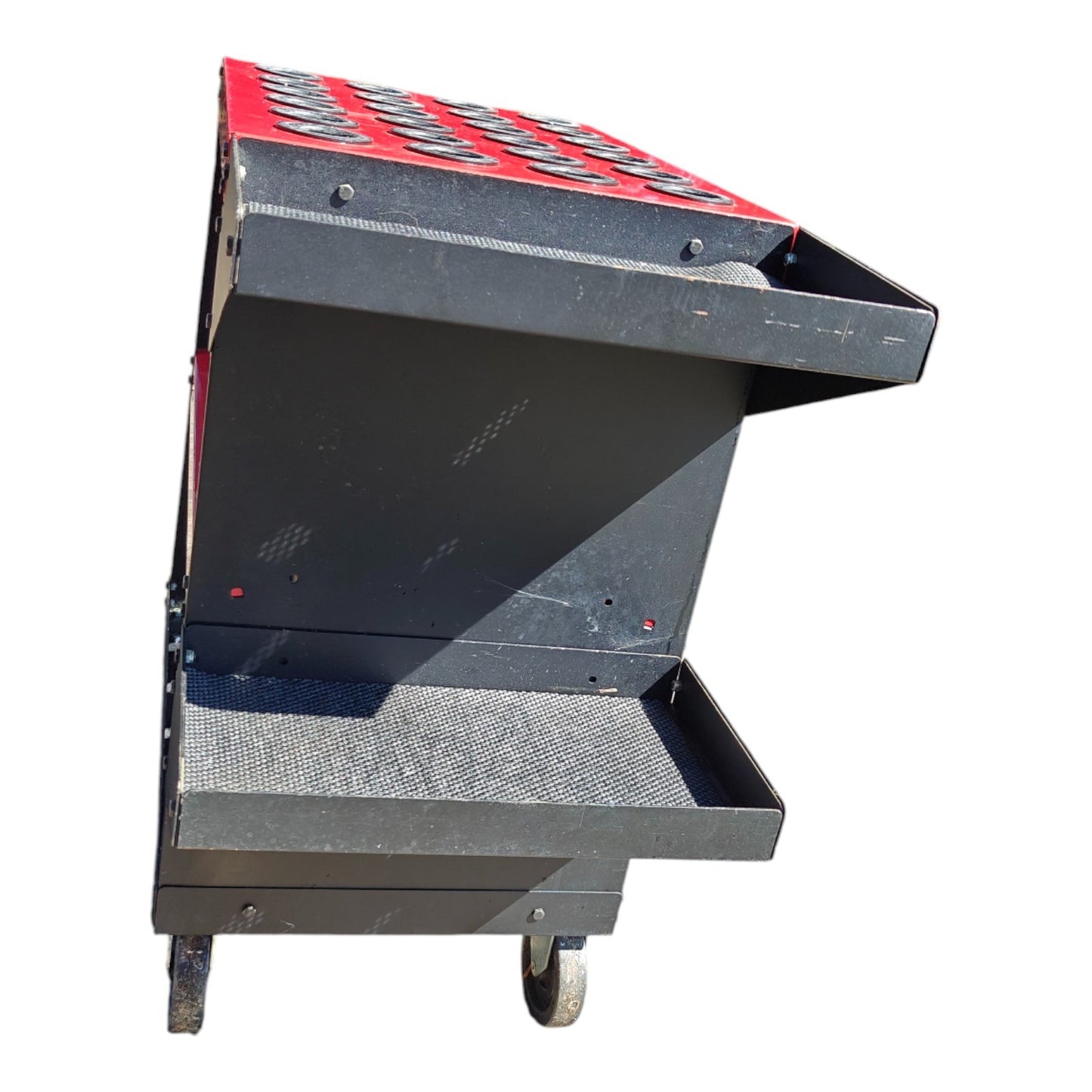 Huot CNC Rolling Tool Cart 48 Position, 40 Taper Holder - BT, CAT V Flange, NMTB
